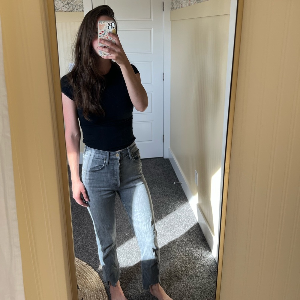Mother Gray Denim Jeans Size 26